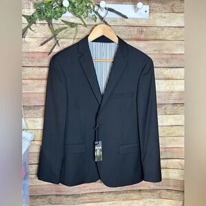 West End Black Blazer Men’s Suit Jacket 38S 32W NWT